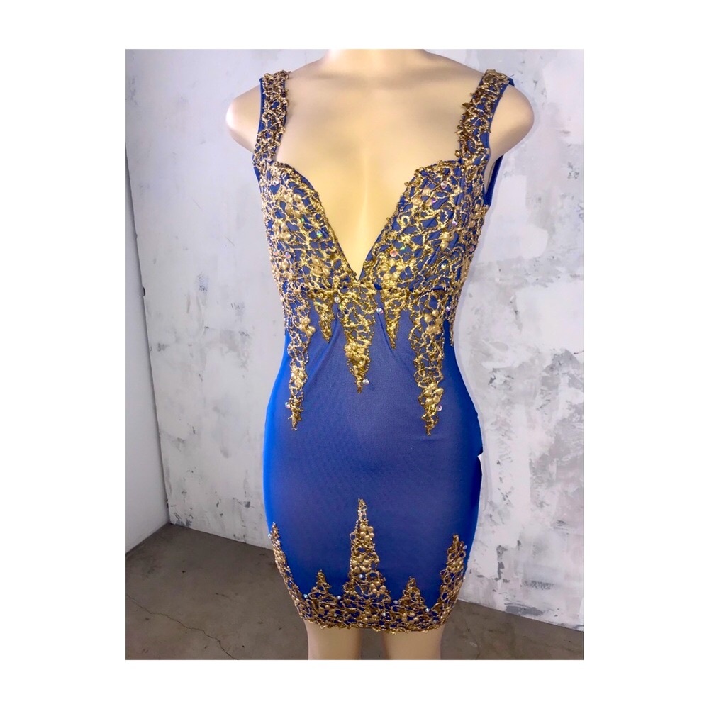 Holt painted dress